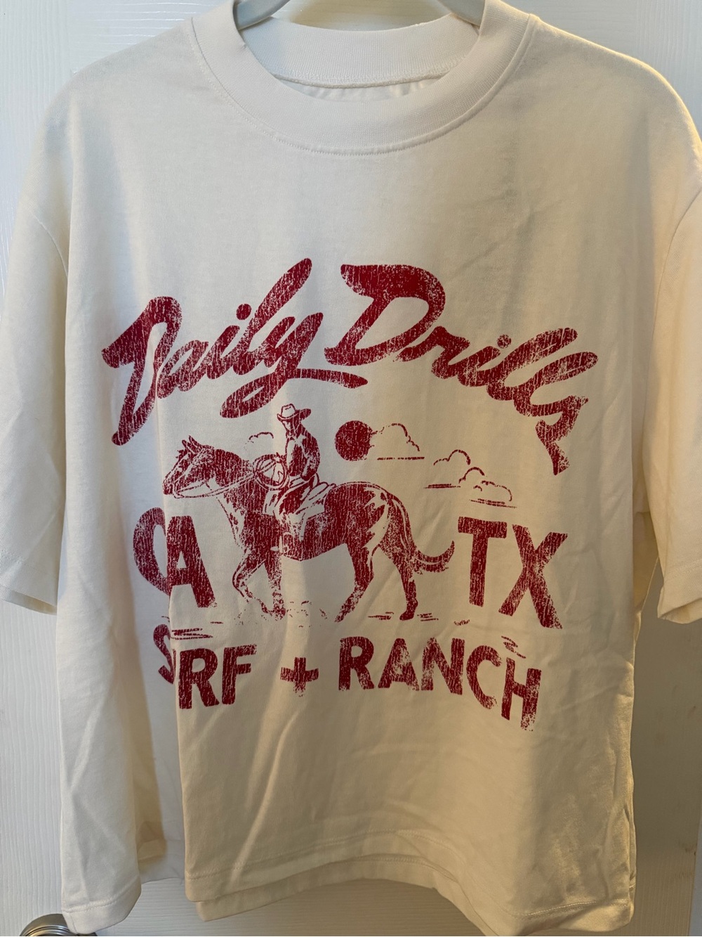 NWT Daily Drills Surf + Ranch Tee M/L